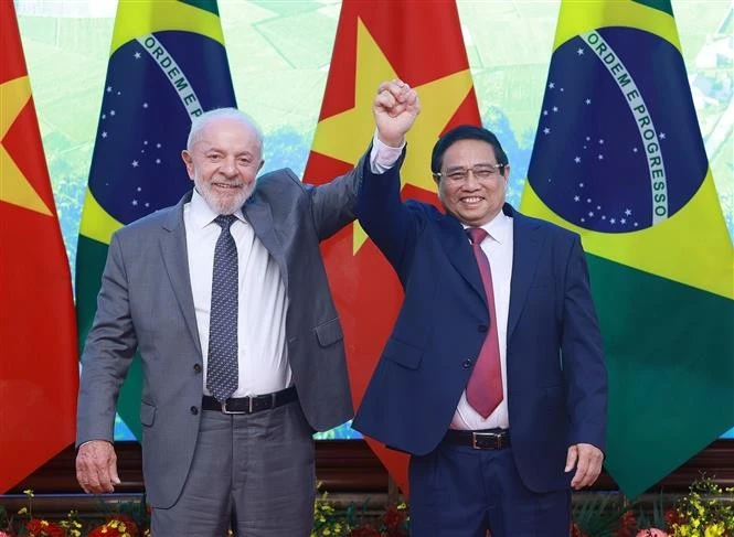 Prime Minister welcomes visiting Brazilian President