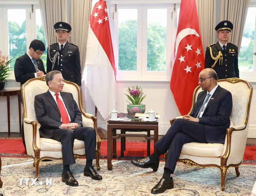 Vietnamese, Singaporean leaders highlight complementary strengths