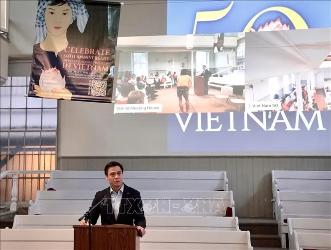 US, international friends celebrate 50 years of peace, social progress in Vietnam