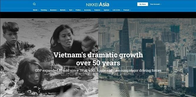 Vietnam records dramatic growth after 50 years of reunification: Nikkei Asia