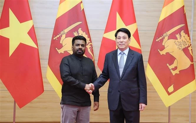 Vietnam, Sri Lanka issue joint statement