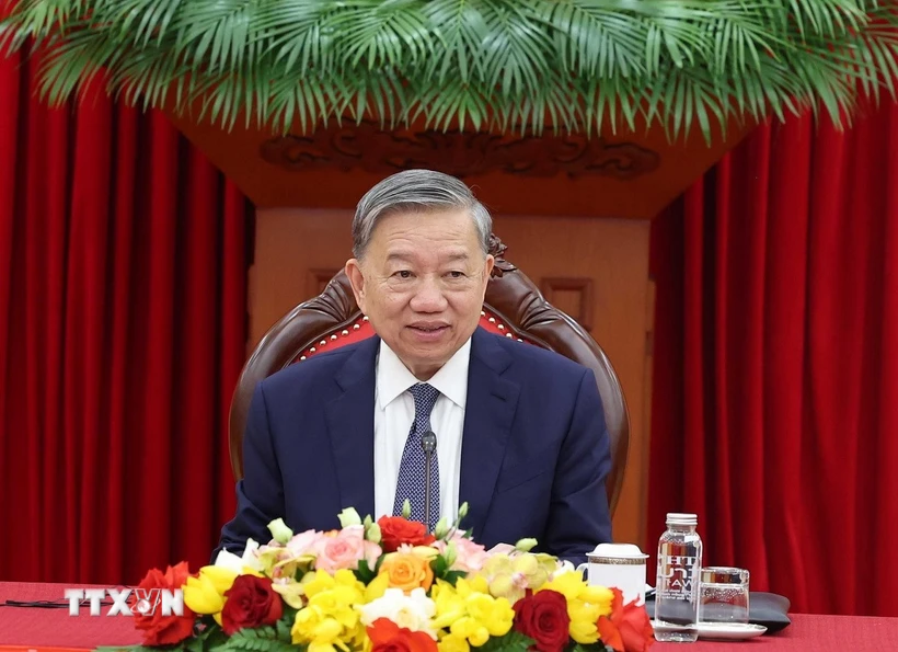 Party chief holds phone talks with European Council President